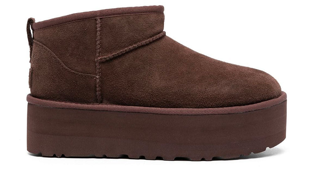 UGG Classic Ultra Mini Platform Boot "Burnt Cedar"