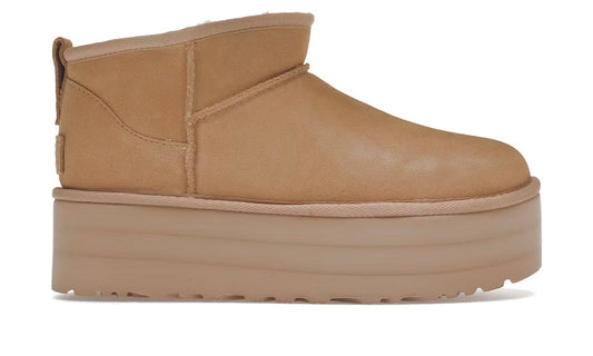UGG Classic Ultra Mini Platform Boot "Driftwood"