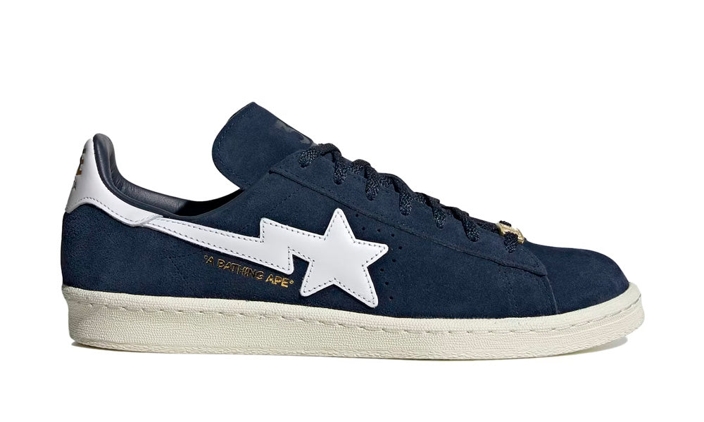 Campus 80s x Bape "Collegiate Navy"