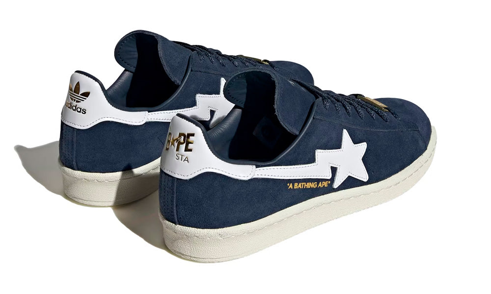 Campus 80s x Bape "Collegiate Navy"