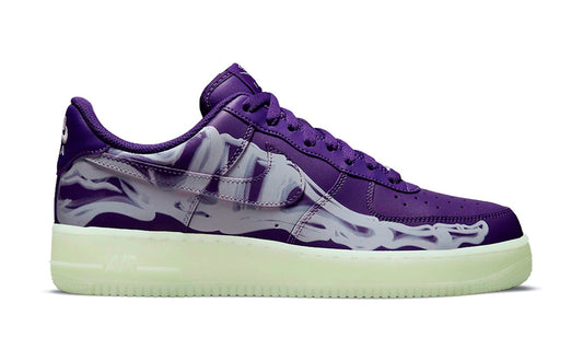 Air Force 1 "Purple Skeleton Halloween"