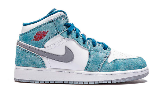 Air Jordan 1 Mid "French Blue Light Steel"