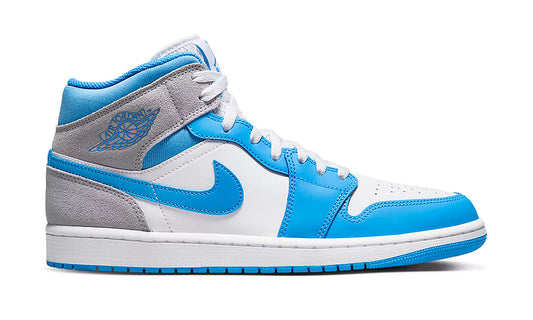 Air Jordan 1 Mid "University Blue Grey"