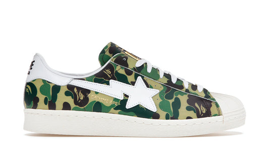 Superstar x Bape "Camo Green"