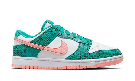 Dunk Low "Washed Teal Snakeskin"