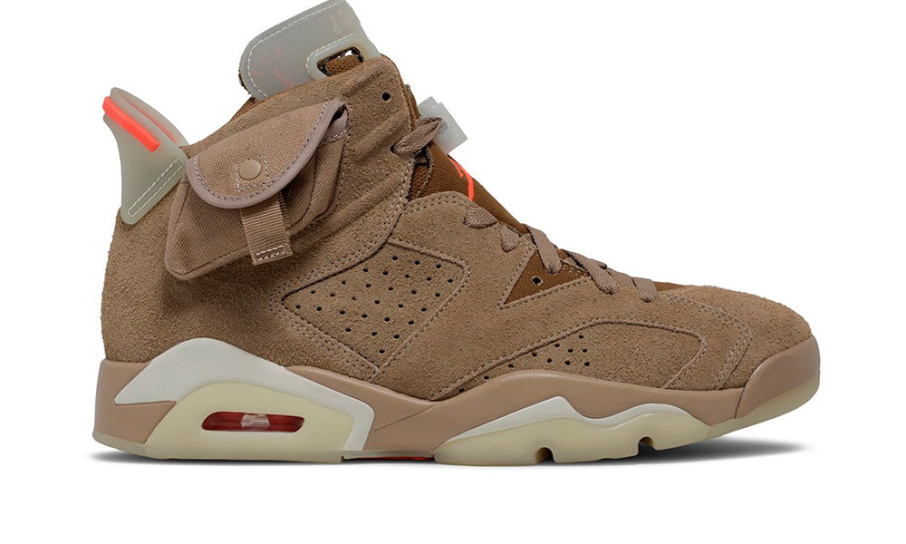 Air Jordan 6 x Travis Scott "British Khaki"