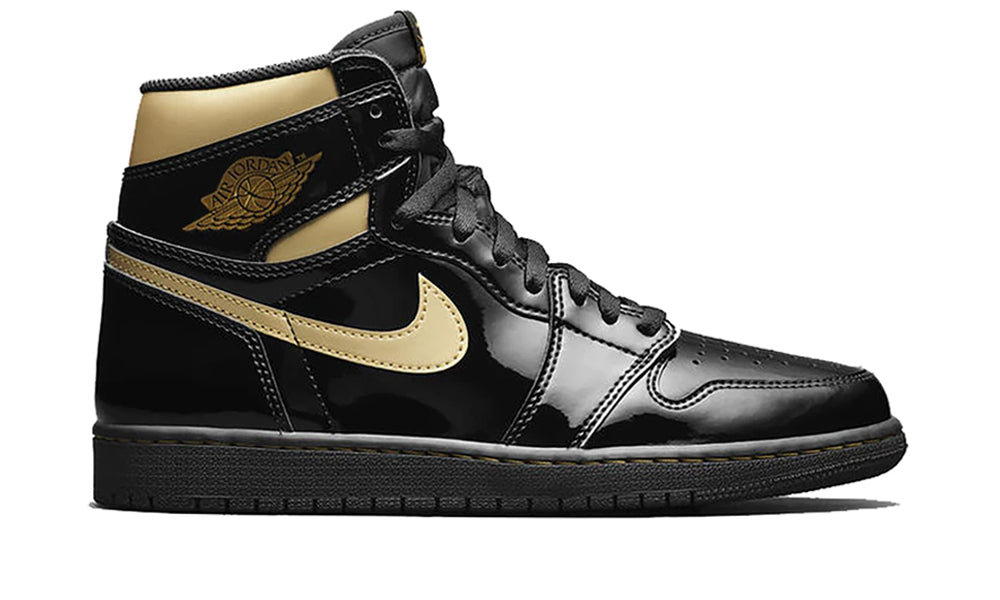 Air Jordan 1 High "Black Metallic Gold"