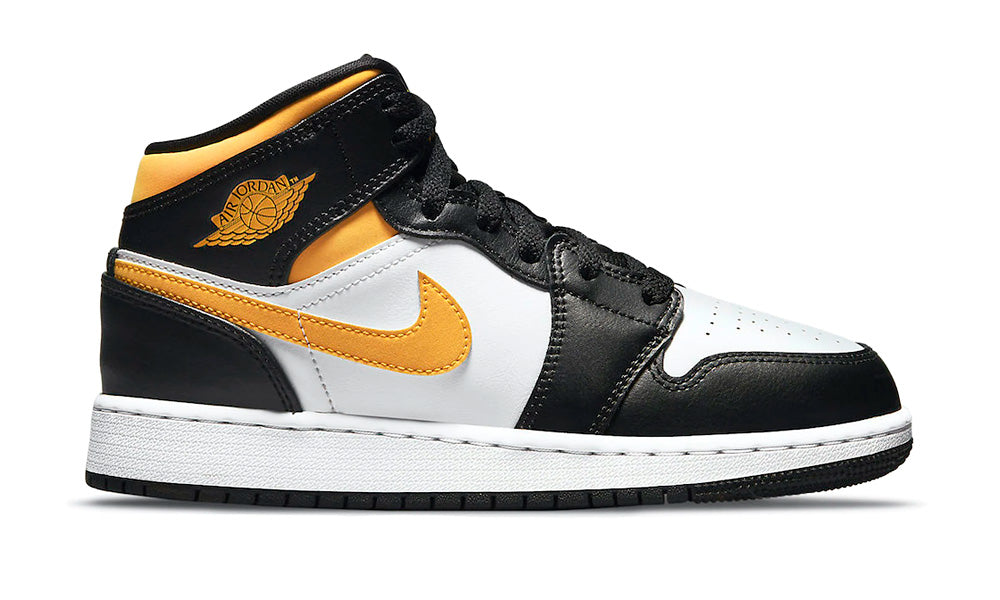 Air Jordan 1 Mid "White Pollen Black"