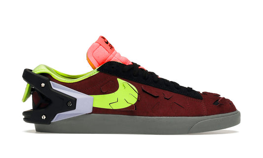 Blazer Low x ACRONYM "Night Maroon"