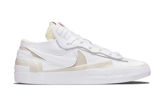 Blazer Low x sacai "All White"