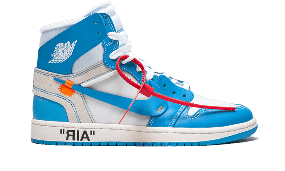 off white unc jordans