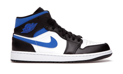 Air Jordan 1 Mid "White Black Royal"